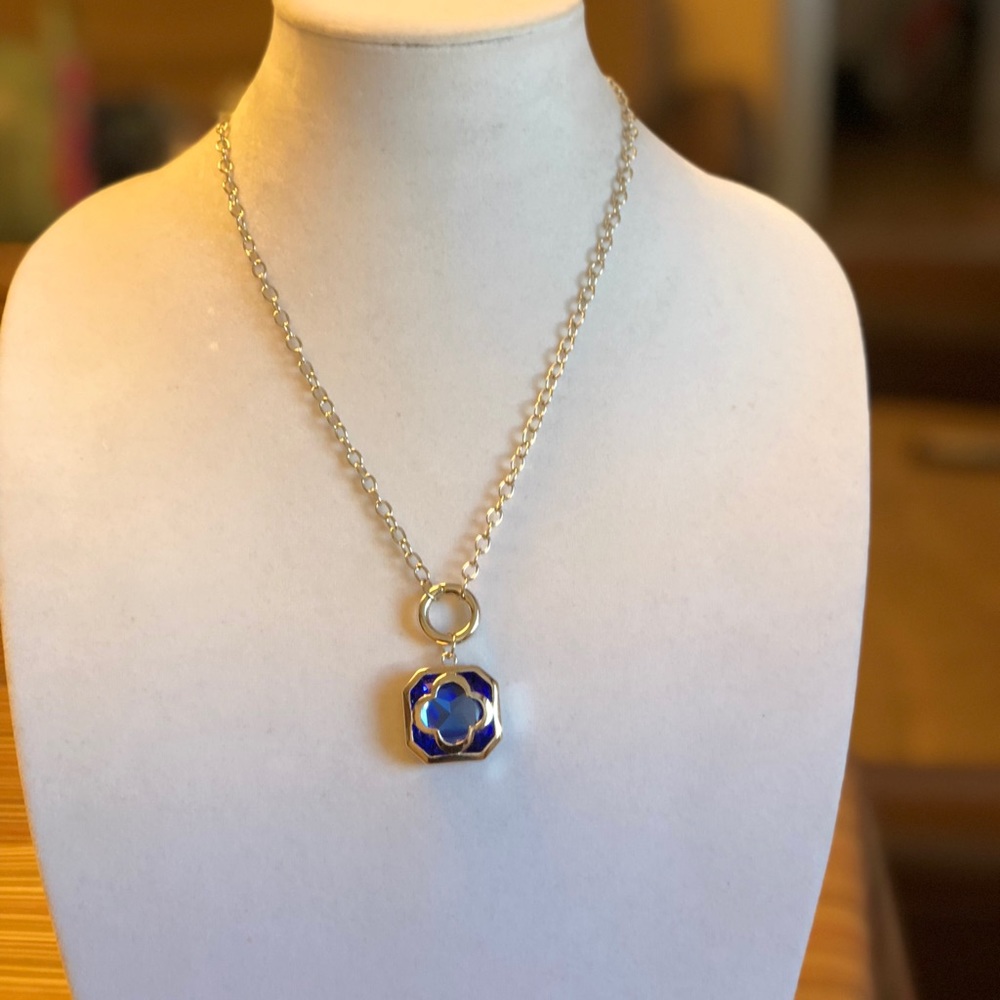 Silver & Crystal Necklace